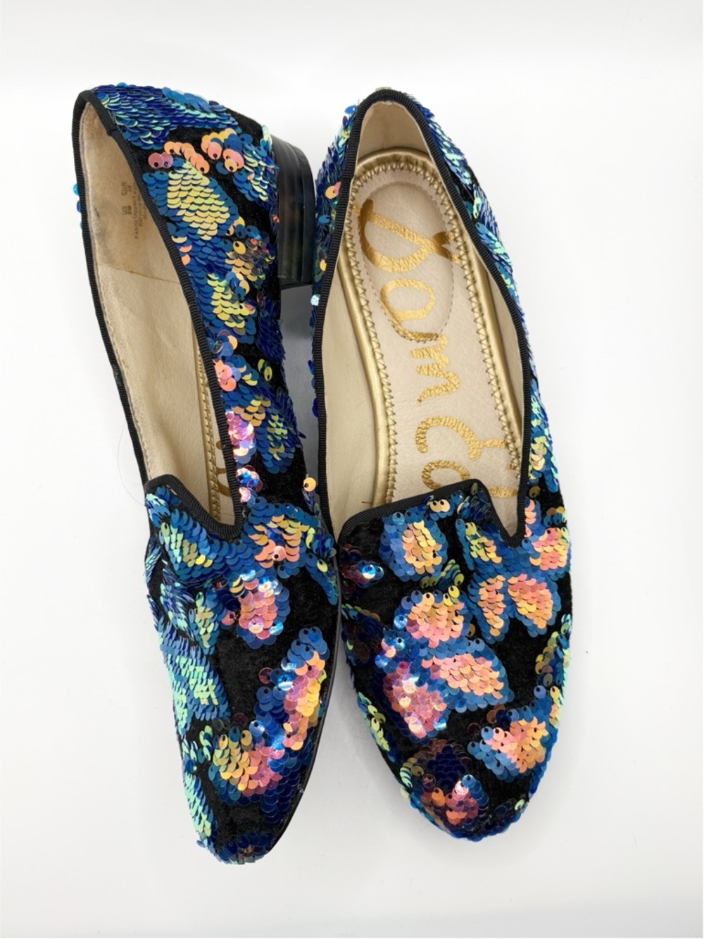 Sam Edelman Jordy Sequin Loafer - Picture 4 of 8